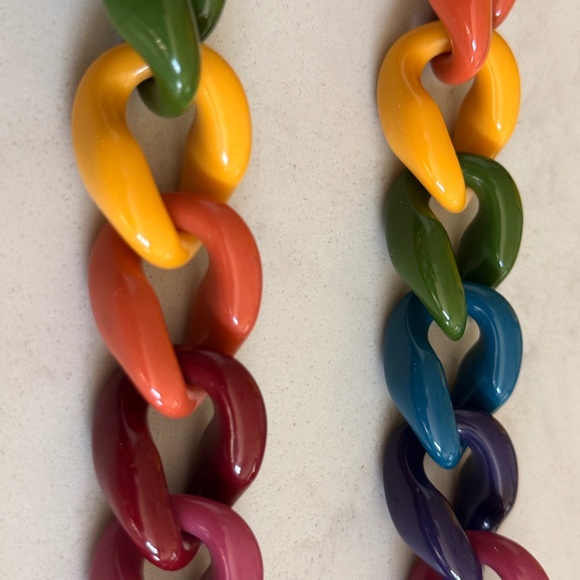 Coach Rainbow Resin STRAP for bag New - Picture 3 of 5